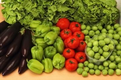 Gemüse und Obst gehören dazu!